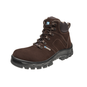 Bota De Segurança Nobuck Cadarço Bidensidade Bico De Composite Marrom Cafe 50B26CCX Tamanho 41 CA 42393 Marluvas