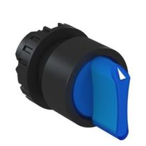 Comutador Iluminado Knob Curto 3 Posições Azul 22mm 45G CSWCKI3F454 WH Weg
