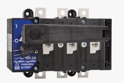 Chave Seccionadora Tripolar Sob Carga 630A 690V RIW6303H WEG