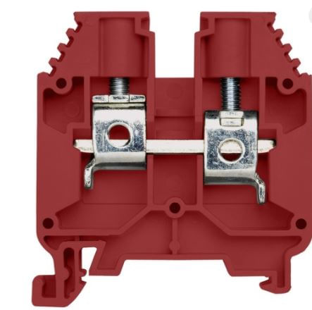 Conector Passagem Seccionador Porta Fusível Poliamida Bege 24 V 0