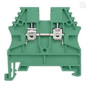 Conector Passagem Fase Pa Verde 24A 2,5Mm2 Paraf BTWP2,5VD WEG