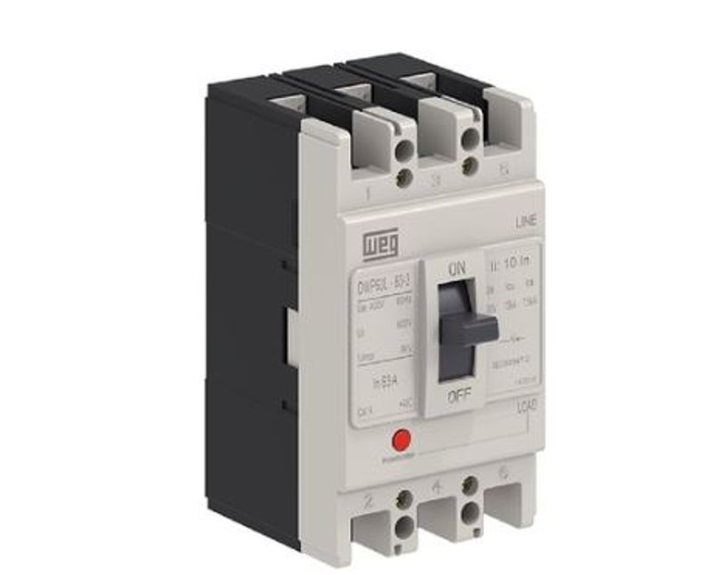 Disjuntor Caixa Moldada Tripolar Termomanético Fixo 400V 32A 15KA