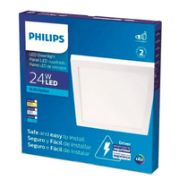 Luminária LED Embutir Branca Bivolt 6500K 24W 929002346501 Philips