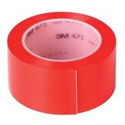 Fita de Segurança para Demarcação Solo Vermelho 50mm 30M 471 HT000090403 3M