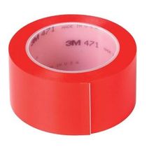 Fita de Segurança para Demarcação Solo Vermelho 50mm 30M 471 HT000090403 3M