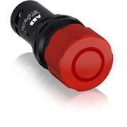 Botão Cogumelo 30mm Vermelho 22mm 2NF Retenção Emergência CE3P10R02 ABB