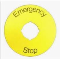 Plaqueta Emergencia Botao Emergencia SK6155466 - ABB