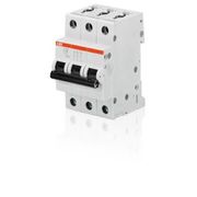 Disjuntor Mini Tripolar 32A 440V Curva D 6KA S203D32 ABB