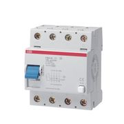 Interruptor Dr 4P 400Vca 125A 30Ma F204AC1250,03 - ABB