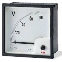 Voltímetro Painel Analógico Fm 96X96 500V VOLTFMLIGDIR96X96500V ABB