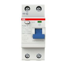 Disjuntor Diferencial Residual Bipolar 440VCA 25A 30MA F202A250,03 ABB