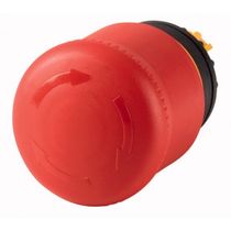Frontal Botão Comando Cogumelo Vermelho 22 Mm M22-PVT 263467 - EATON / MOELLER