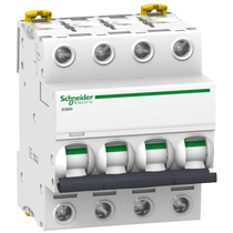 Disjuntor Mini Tetrapolar 16A 440VCA B 10KA Acti9 A9F83416 Schneider