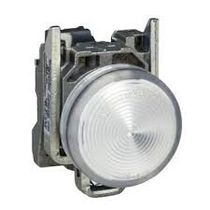 Sinaleiro Red Metal Branco 22Mm 230V Led XB4BVM1 Schneider