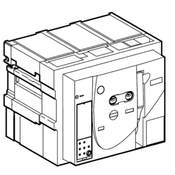 Disjuntor Caixa Moldada Tripolar 690V 800A 10KA MVS22133 Schneider