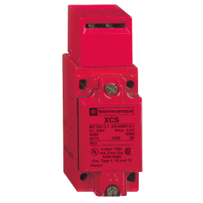 Chave Segurança 6A 500V 2Nf+1Na 3 Pinos XCSA702 Schneider