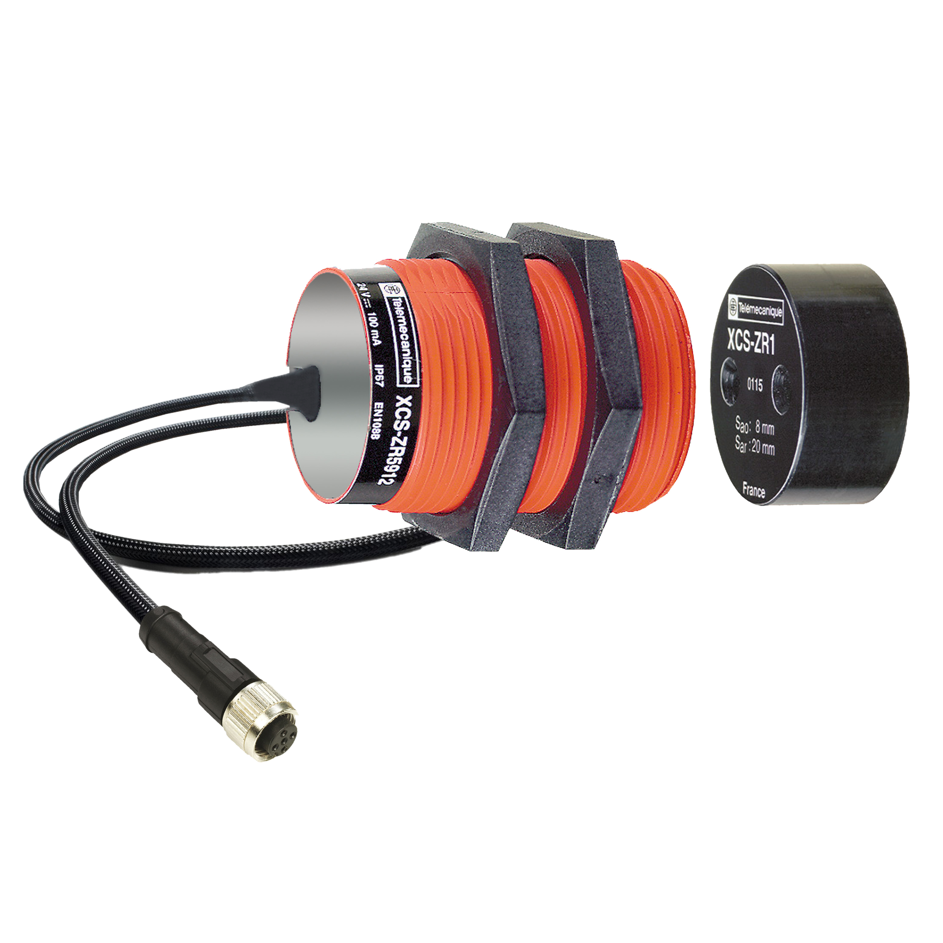 Chave Segurança Magnético 24V 2Nf Bipolar XCSDMR790L01M12