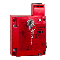 Chave Segurança Macânico Solenoide 6A 24Vca/Vcc 2Na+1Nf 3 Pinos XCSE731123 Telemecanique