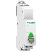 Botão Quadrado Verde 12-48V 1NA Impulso A9E18038 Schneider