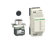 Botão Wireless Redondo Mult Cor 22mm 24V Impulso XB4RFB01 Schneider