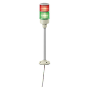 Sinalizador Luminoso Coluna Sirene LED Verde Vermelho 24V XVGB2SH Schneider