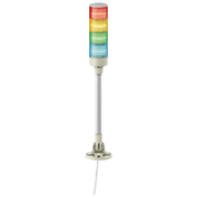 Sinalizador Luminoso Coluna Sirene LED Verde Vermelho Amarelo Azul 24V 60mm XVGB4SM Schneider