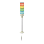 Sinalizador Luminoso Coluna LED Verde Vermelho Amarelo Azul 24V XVGB4H Schneider