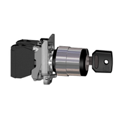 Chave Comut Seletora Rot 6A 120V 22Mm Zamak 1Na XB4BG41 - Schneider