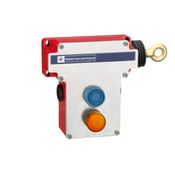 Chave Segurança Cord 3A 24-130V 2Na+2Nf Parad Emerg XY2CE1A296 Telemecanique
