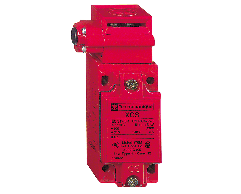 Chave Seg Magnet 10A 500V 2Nf+1Na 3P XCSB701 - Schneider - Dimensional