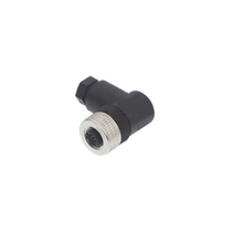 Conector Sensor Fêmea Ângulo Pu 5 Pinos M12 25M XZCP1264L25 Telemecanique