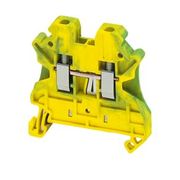 Conector Passagem Terra Pa Vd/Am 2,5Mm2 Paraf NSYTRV22PE - Schneider