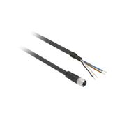 Conector Sensor Fêmea Reto Pu 4 Pinos M12 5M XZCP1141L5 Telemecanique