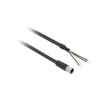 Conector Sensor Fêmea Reto Pu 4 Pinos M12 5M XZCP1141L5 Telemecanique