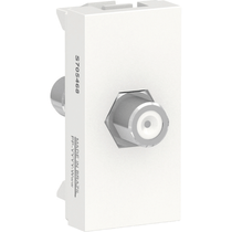 Módulo Tom Antena Tv Coaxial Antibact 1M Branco S70546824 Schneider