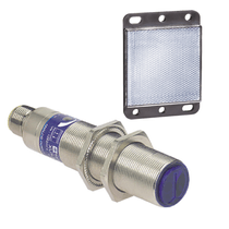 Sensor Fotoelétrico Metálico 24-240V 2M XU9M18MA230K Telemecanique