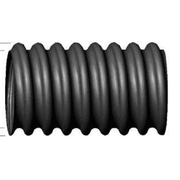Eletroduto Flexível Não Metálico Duto Espiralado Polietileno Alta Densidade (Pead) Preto - 2" Dn63 Kanalex - KL2 - KANAFLEX