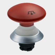 Botão Cogumelo 50mm Vermelho 22mm Puxa Destrava NDRZ 50RT 101177168 Ace Schmersal