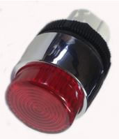 Sinaleiro Redondo Plástico Vermelho 22Mm VS 222/13+L001 17000213