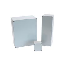 Botoeira Vazia Alumínio Cinza Sem Furo P70000S Ace Schmersal