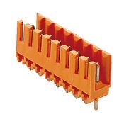 Conector Circuito Impulso 15P 300V 10A Laranja Estan 1604900000 Weidmuller Conexel