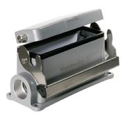 Base Tomada Multipolar Alta 24B HDC24BSDLU2M25G Weidmuller Conexel