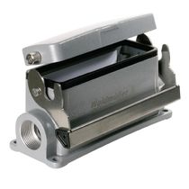 Base Tomada Multipolar Alta 24B HDC24BSDLU2M25G Weidmuller Conexel