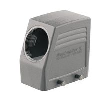 Carcaça Tomada Multipolar Alumínio Com Saida Lat HDC24DTSBU1M25G Weidmuller Conexel