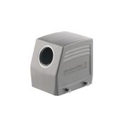 Carcaça Tomada Multipolar Alumínio Gabinete HDC32ATSBU1PG21G Weidmuller Conexel