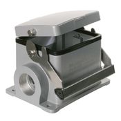 Carcaça Tomada Multipolar Alumínio HDC 32B SDLU 1M32G Weidmuller Conexel