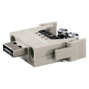 Tomada 32Vpolicarb Conector HDCCMBUS4SS Weidmuller Conexel