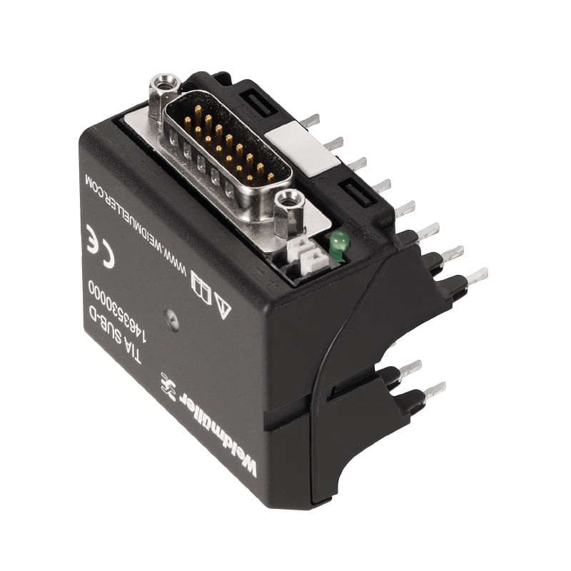 Interface Conector Dsub 8 Canais 6Mm Tia Subd 15S 1463530000 Weidmuller ...