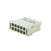 Módulo Macho Cinza HDCCM10MC Weidmuller Conexel