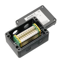 Caixa Energia 2 Portas Ext Preto POK2 M20ACSS EX Weidmuller Conexel